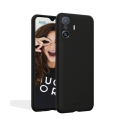Coque Premium Xiaomi 11T / 11T Pro - en silicone et microfibre - noire - JAYM
