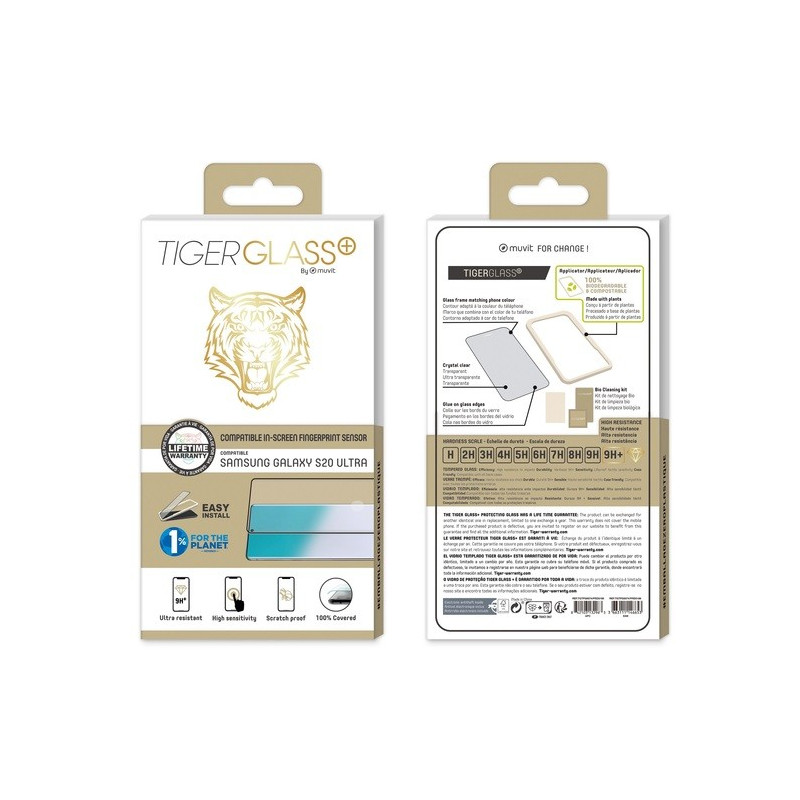 Verre trempé Samsung Galaxy S20 Ultra - TIGER GLASS Plus