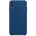 APPLE Coque en silicone pour iPhone X - Bleu horizon