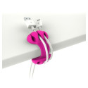 DESK CABLE CLIP TURQUOISE