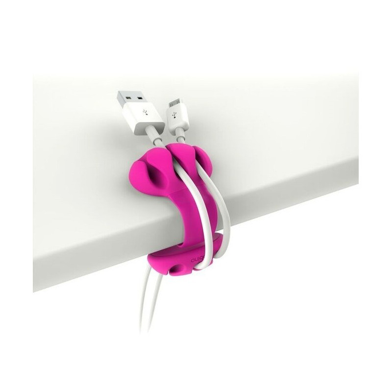 DESK CABLE CLIP TURQUOISE