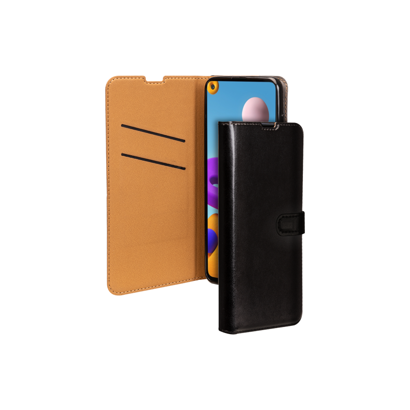 Folio Samsung G A02s Wallet avec languette Noir Bigben