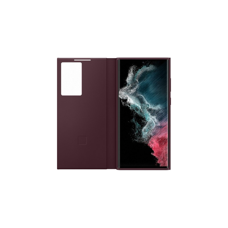 Folio Samsung G S22 Ultra 5G Clear View Cover Bordeaux Samsung