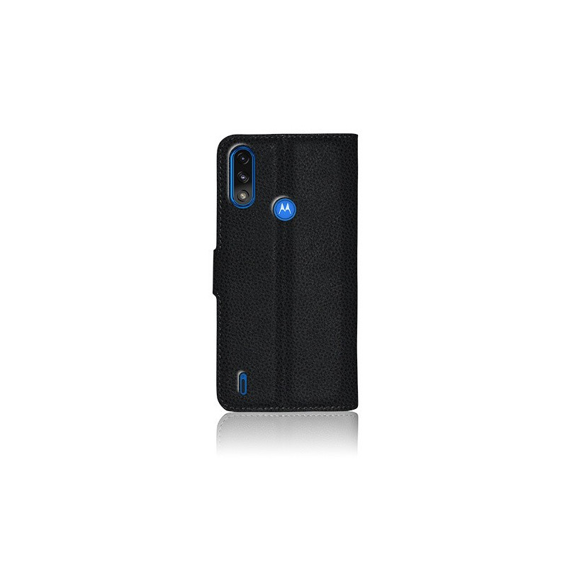 Etui Folio Motorola E7 Power / E7i Power - noir