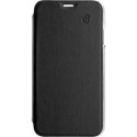 Folio iPhone 12 mini en Cuir Premium dos Crystal Noir Beetlecase