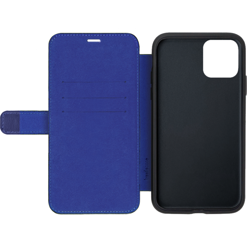 Folio Apple iPhone 12 mini Premium Bleu Beetlecase