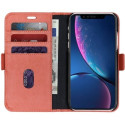 Etui folio pour iPhone XR Mode Rose Rouille