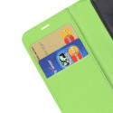 Etui Samsung G A13 4G - portefeuille Zanae Vert