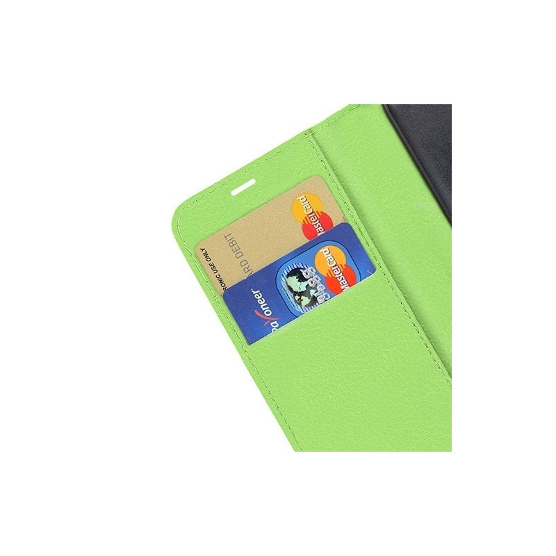 Etui Samsung G A13 4G - portefeuille Zanae Vert