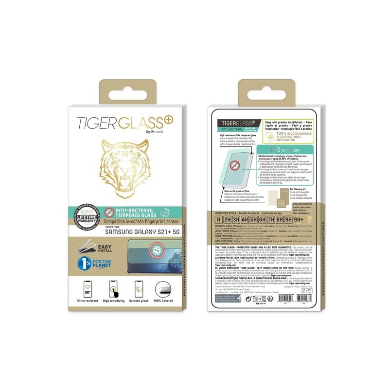 SAMSUNG GALAXY S21PLUS VERRE TREMPE TIGER GLASS PLUS